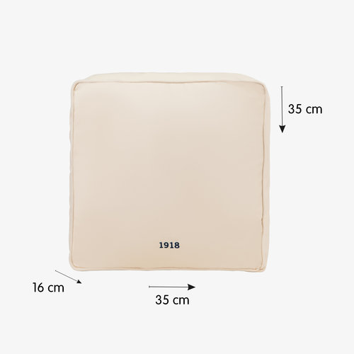 Cojín de goma Milán color Beige. - Imagen 2