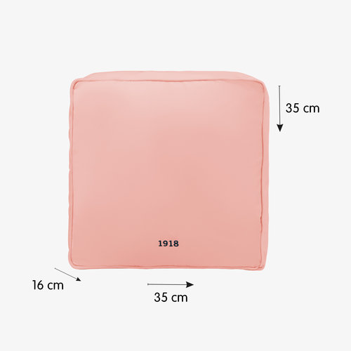 Cojín de goma Milán color rosa - Imagen 2