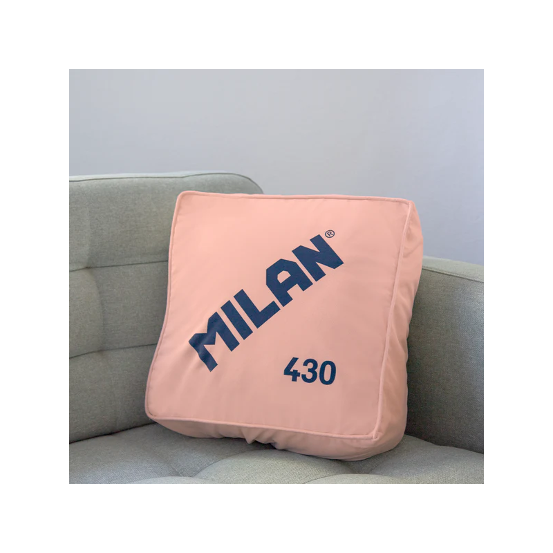 Cojín de goma Milán color rosa - Imagen 4